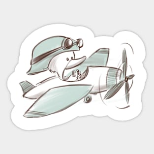 Pilot Bird Sticker